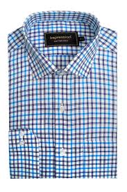 Formal shirt checkered